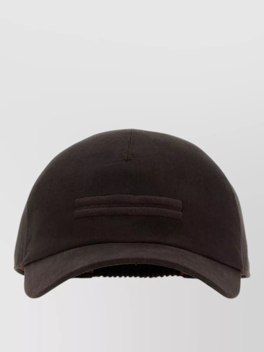 Zegna Linen Baseball Cap