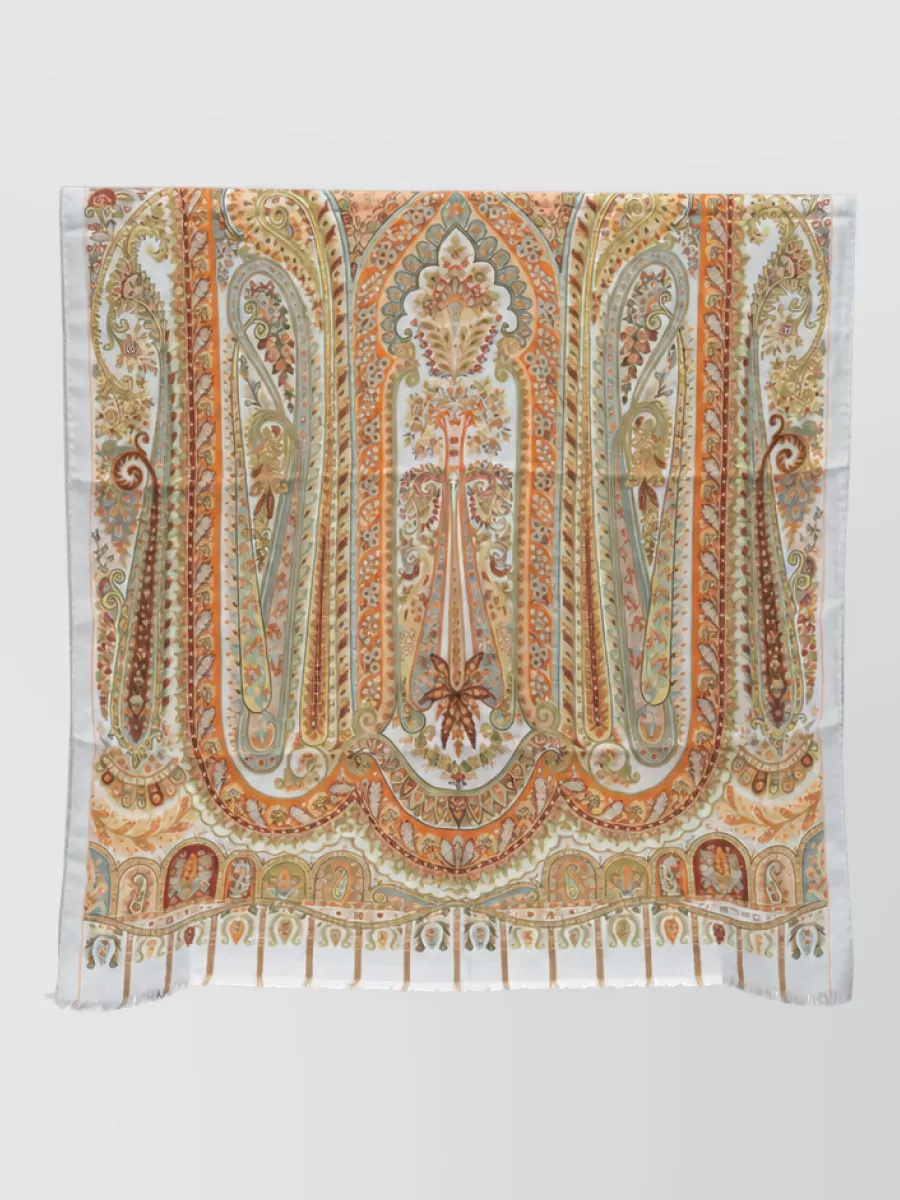 Etro cashmere silk scarf