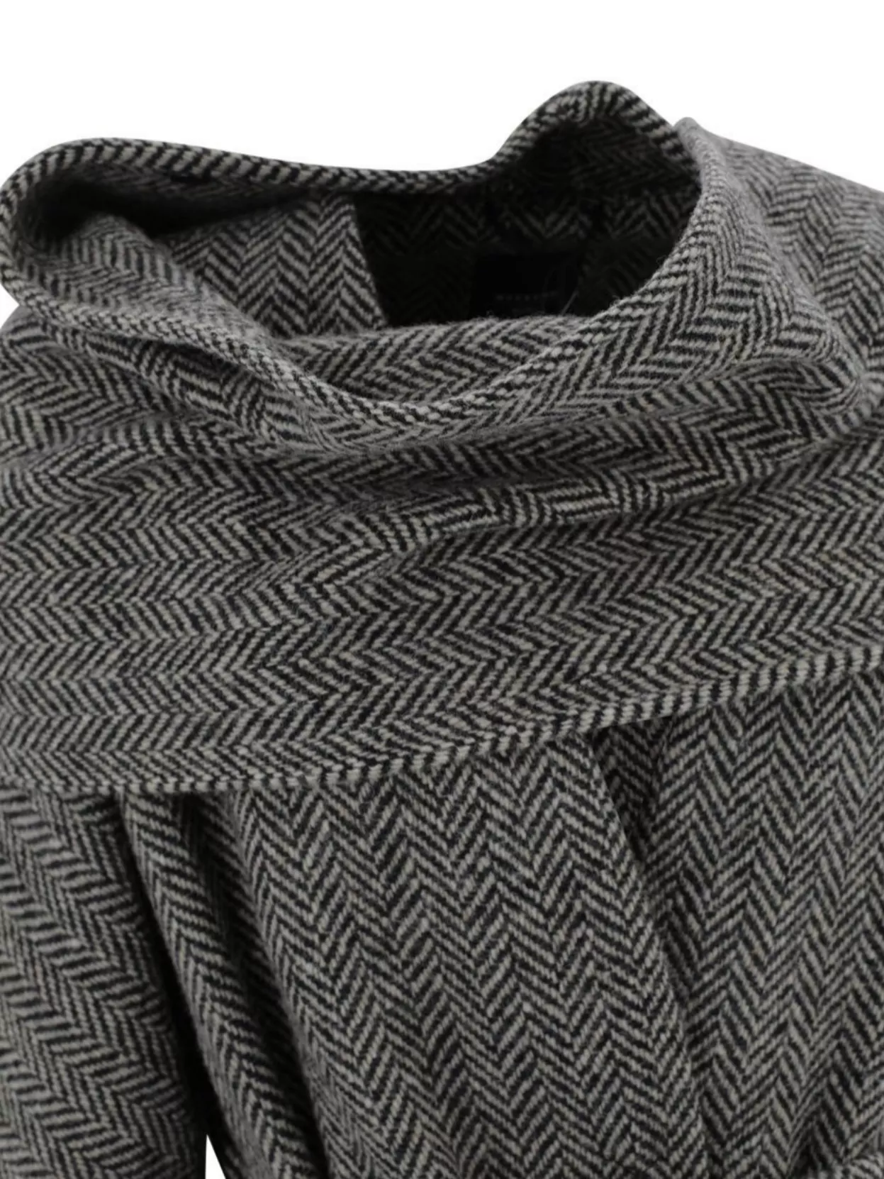 Weekend Max Mara Tweed Wool Dressing Gown Coat