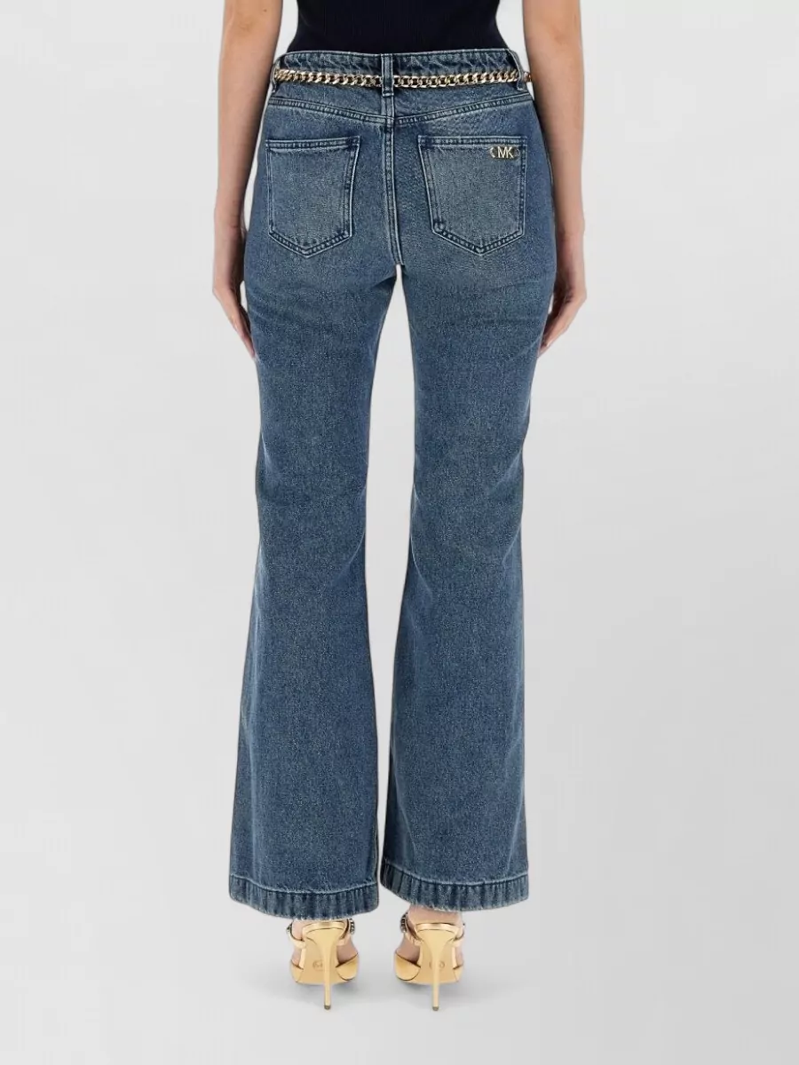 Michael Kors Denim Flared Jeans