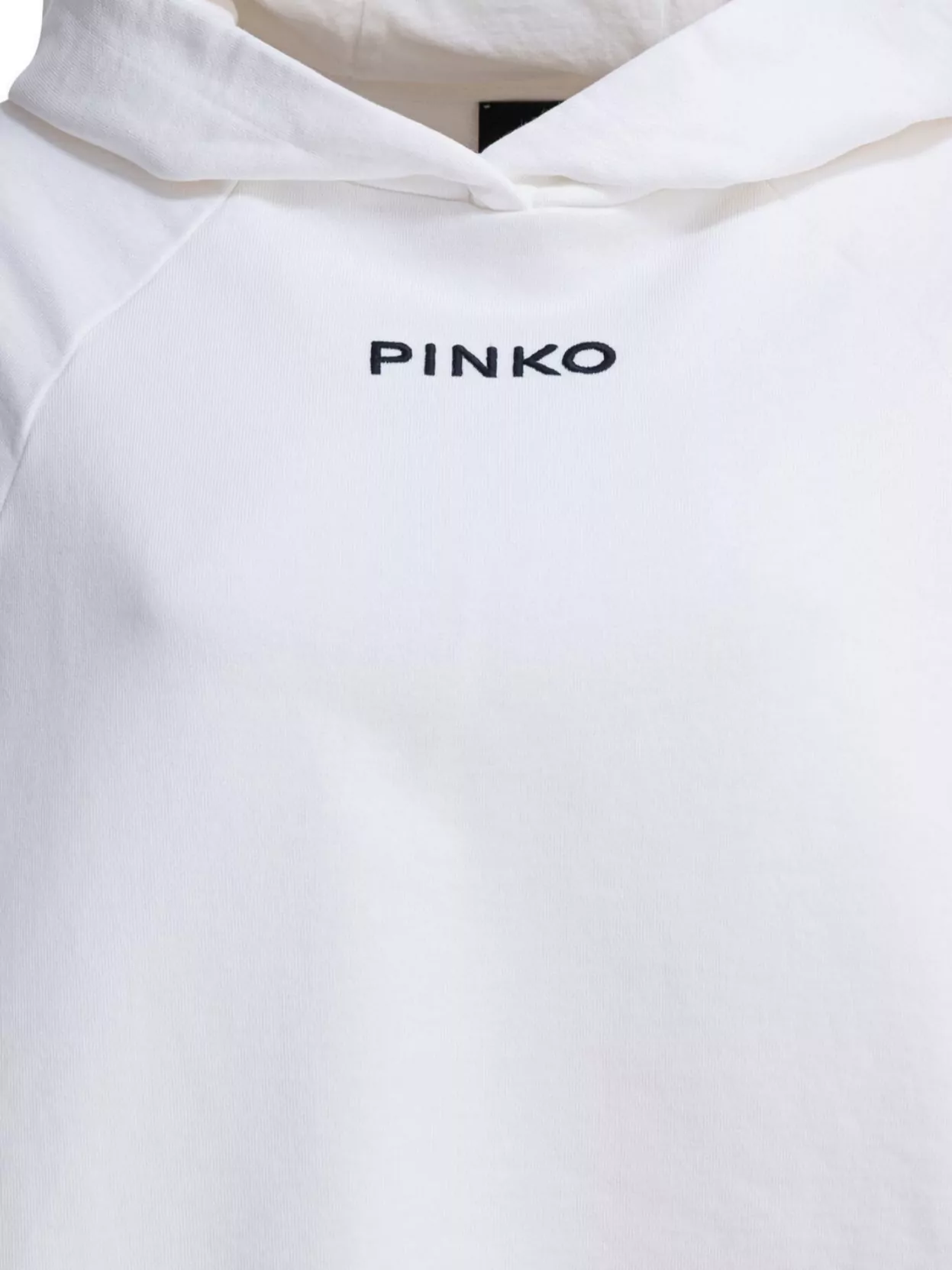 Pinko Short Hooded Knitwear With Long Raglan Sleeves