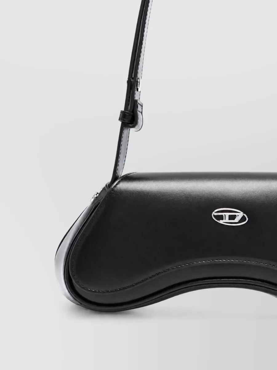Diesel Play Leather Clutch Bag