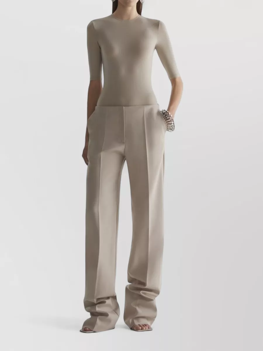 Mugler wide-leg trousers