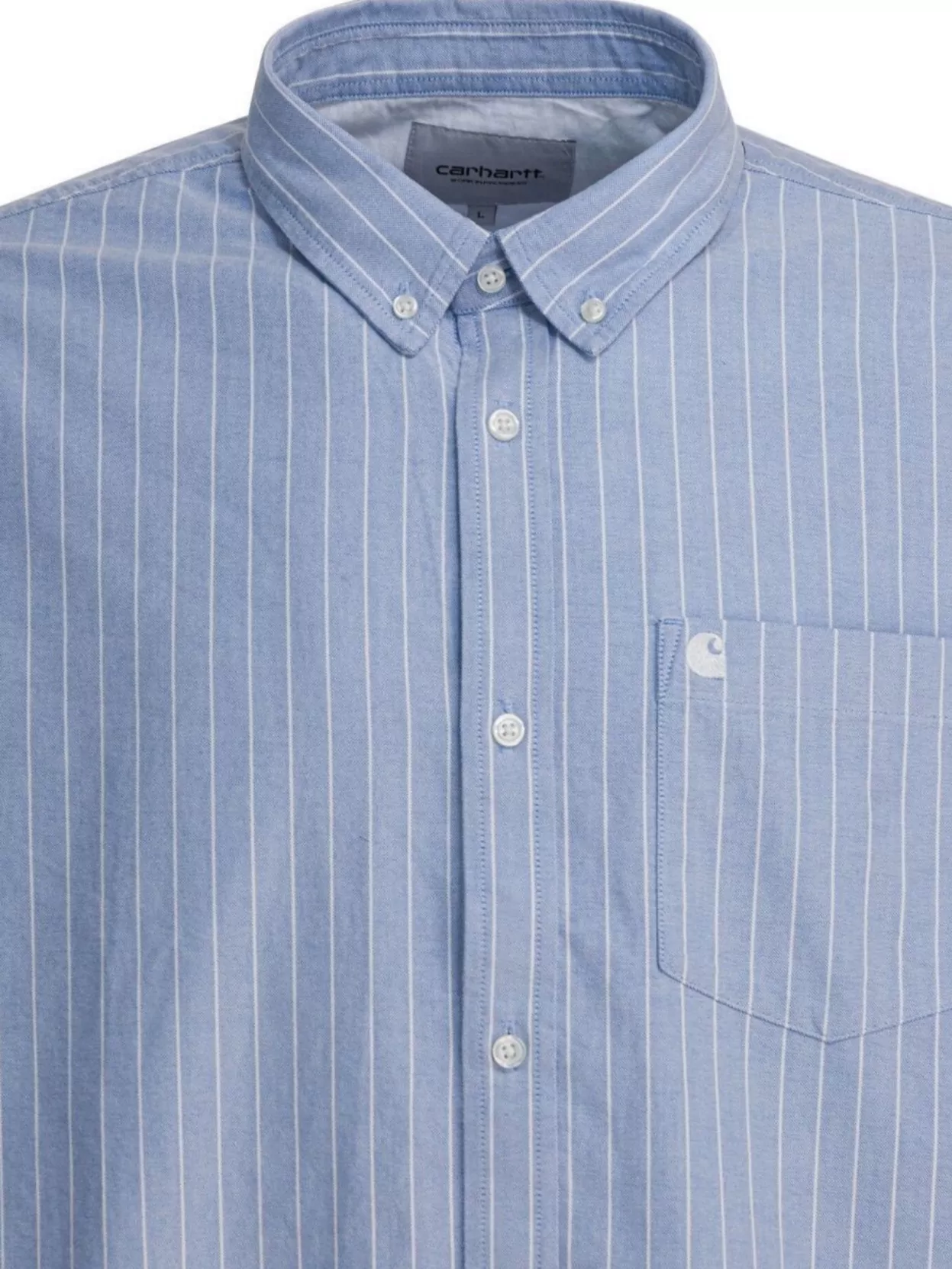 Carhartt Wip Striped Long Sleeve Shirt Front Pocket