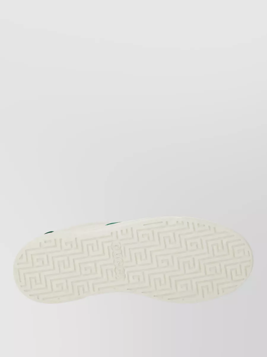 Gucci Leather Low-Top Sneakers