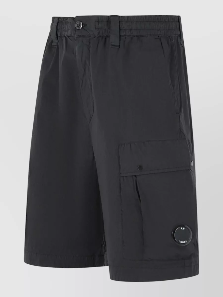 C.p. Company Cotton Nylon Shorts Belt Loops Cargo Pocket