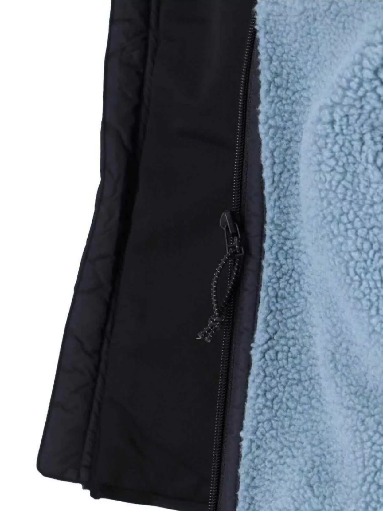 Carhartt Wip Fleece Jacket With High Collar And Pockets