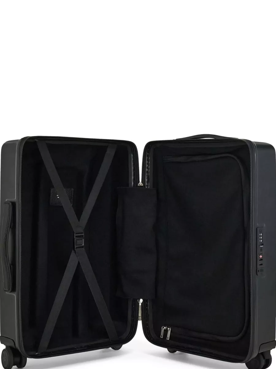 Ferragamo Leather Cabin Trolley Suitcase