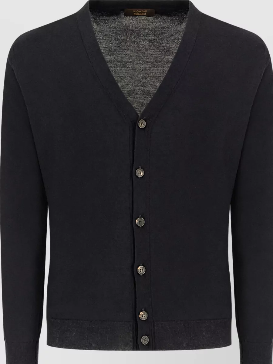 Zanone Wool Blend Cardigan