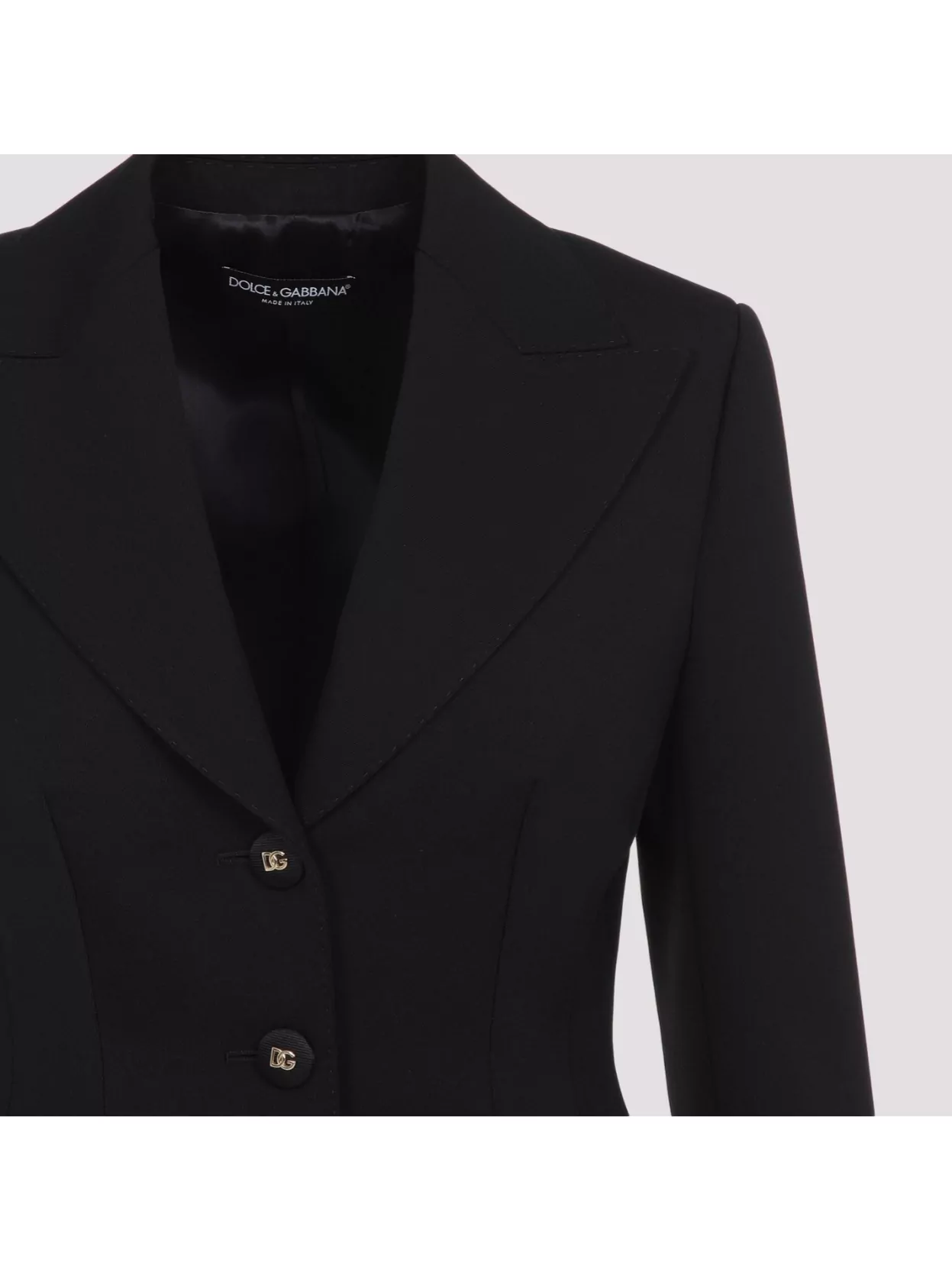 Dolce & Gabbana Single-breasted Wool Blazer