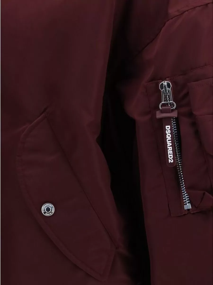 Dsquared2 Nylon Padded Bomber Jacket