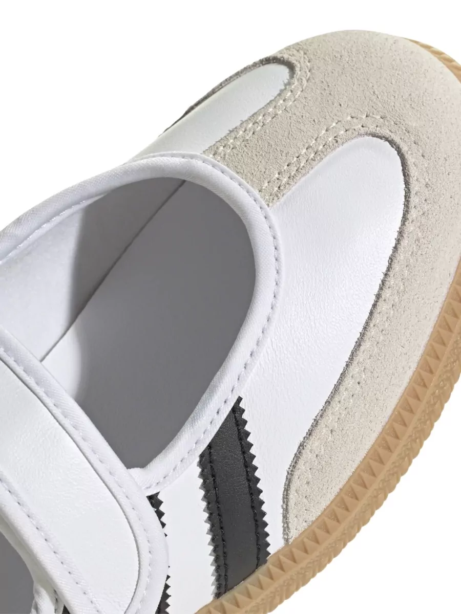 Adidas Leather Samba Jane Slip-On Sneakers