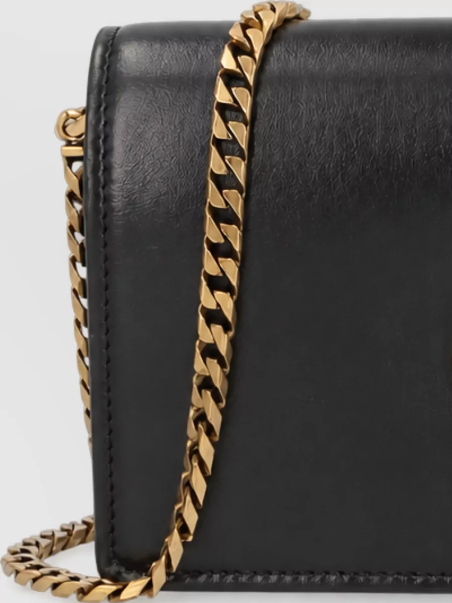 Versace greca goddess leather clutch bag