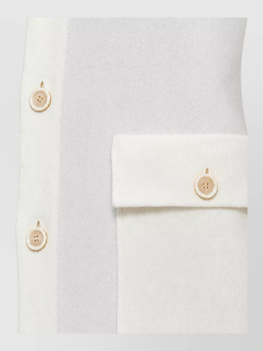 Lardini Ribbed Wool Zip Jacket
