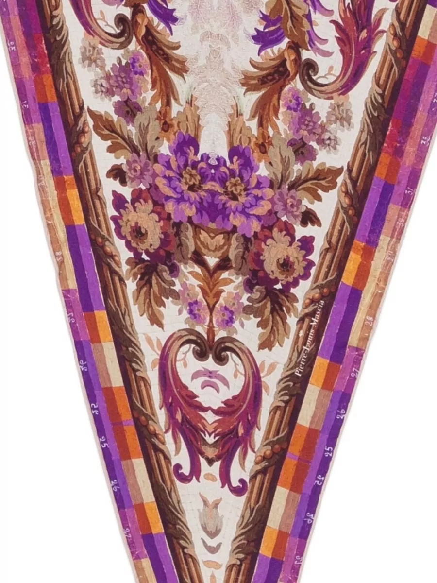 Pierre Louise Mascia Printed Silk Scarf