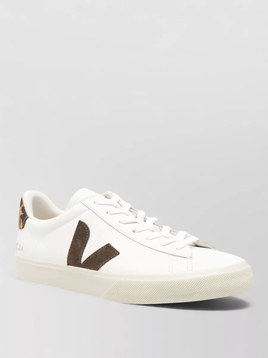 Veja Leather low top lace-up sneakers