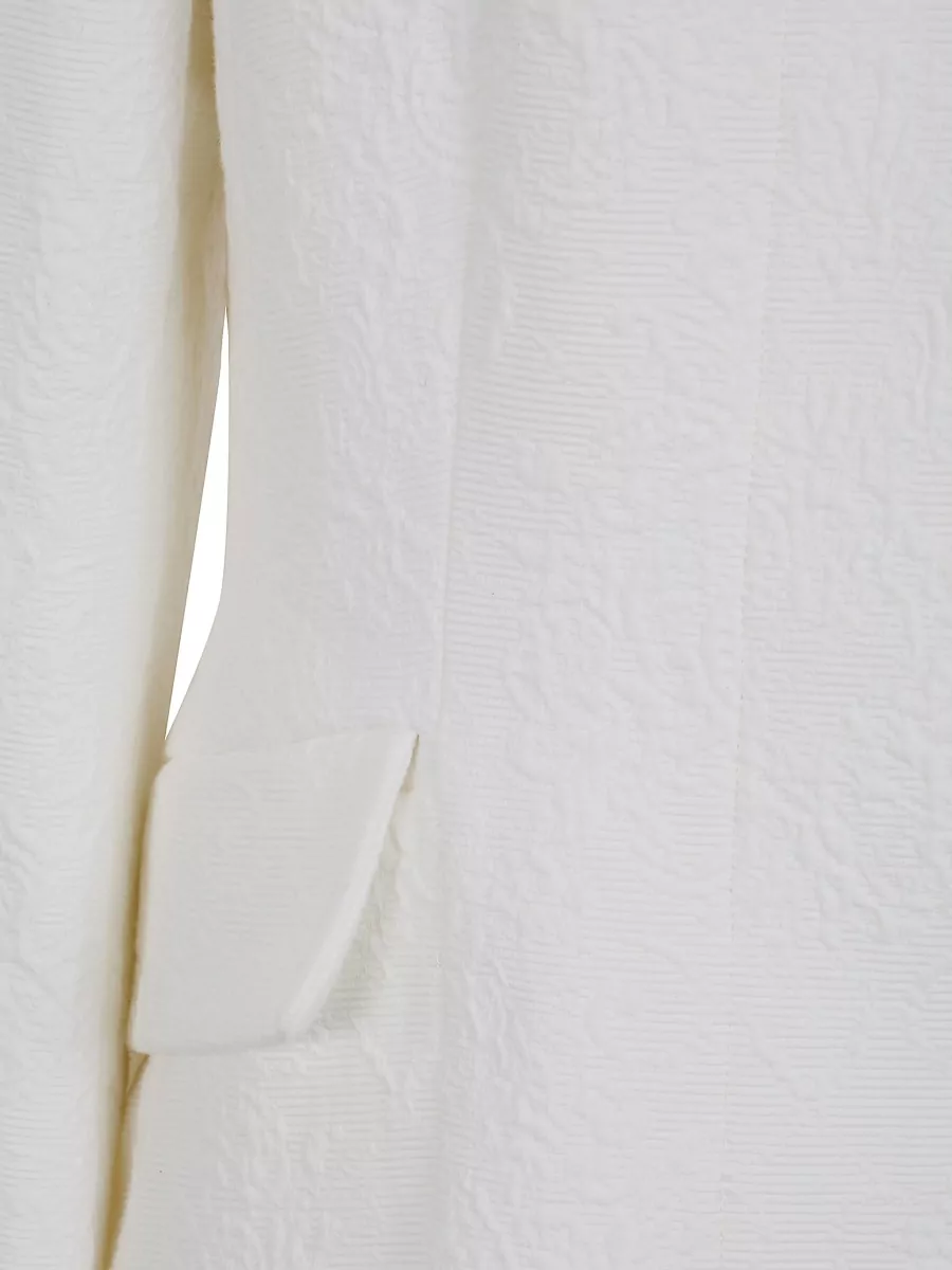 Totême Jacquard Cotton Suit Jacket