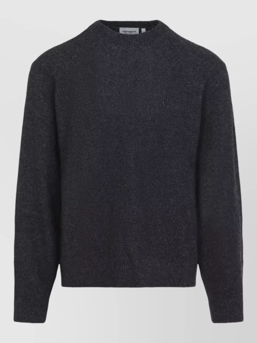 Carhartt Wip textured knit crew neck jumper