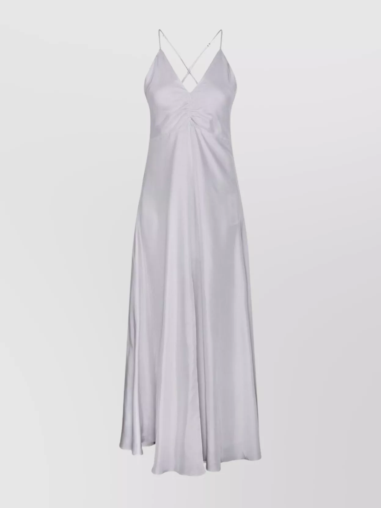 Shop Forte Forte Long Silk Slip Dress