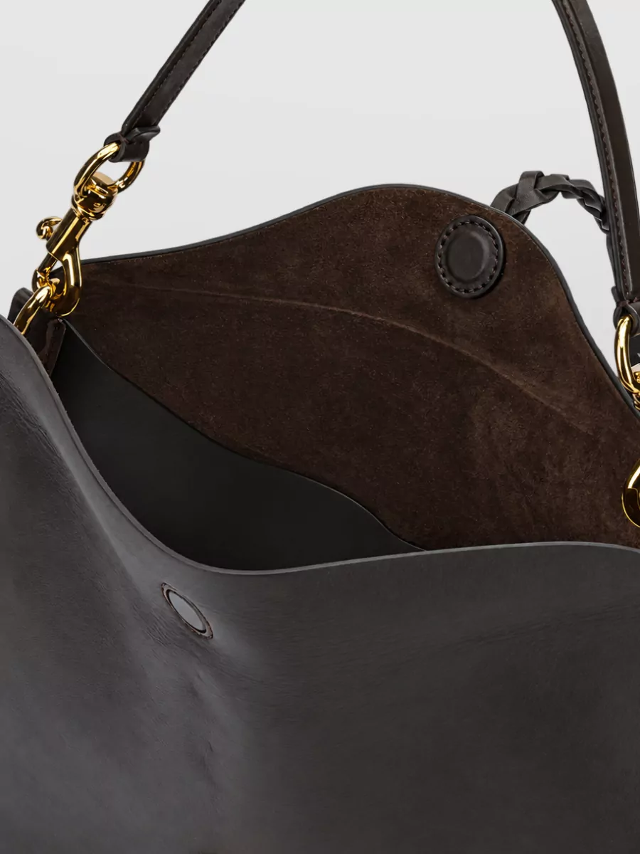 Etro Large Leather Tote Bag