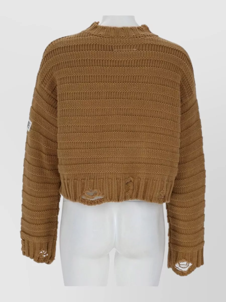 Mm6 Maison Margiela Wool Blend Sweatshirt