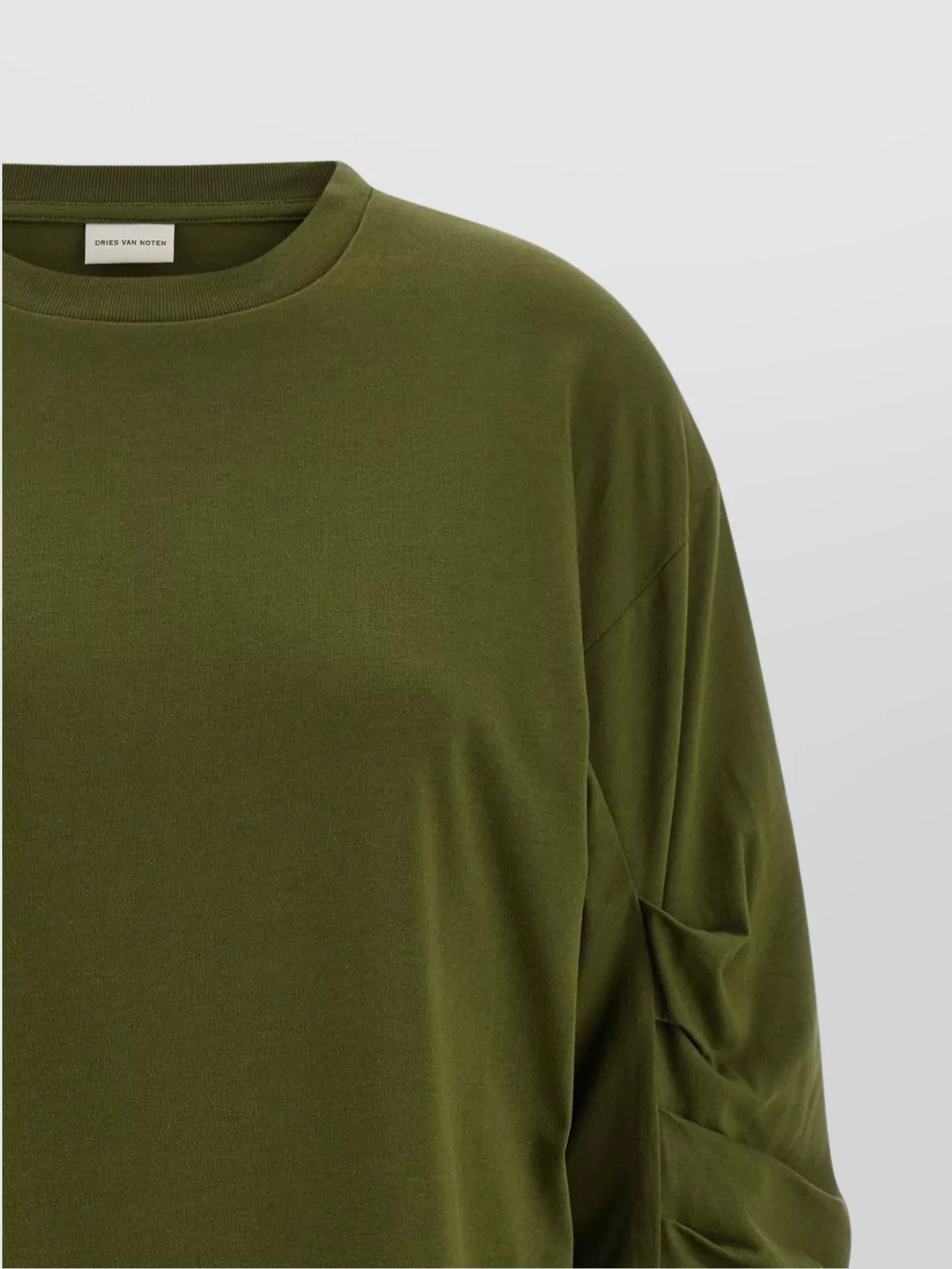 Dries Van Noten Long Sleeve Relaxed Fit T-Shirt