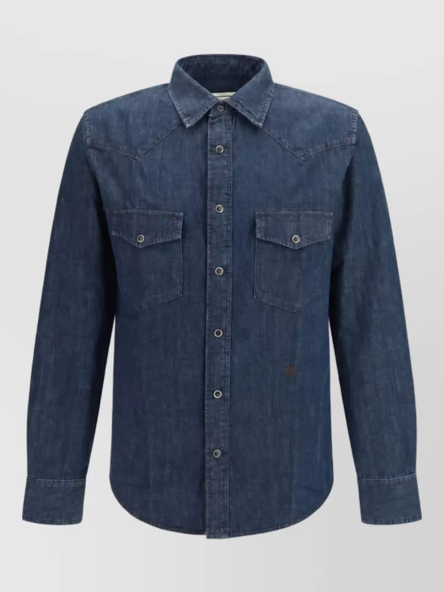Jacob Cohen denim western shirt