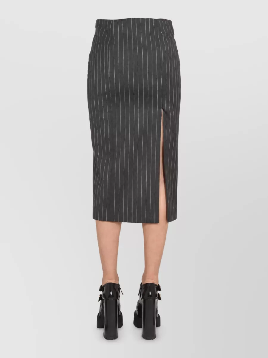 Versace Wool Pencil Skirt