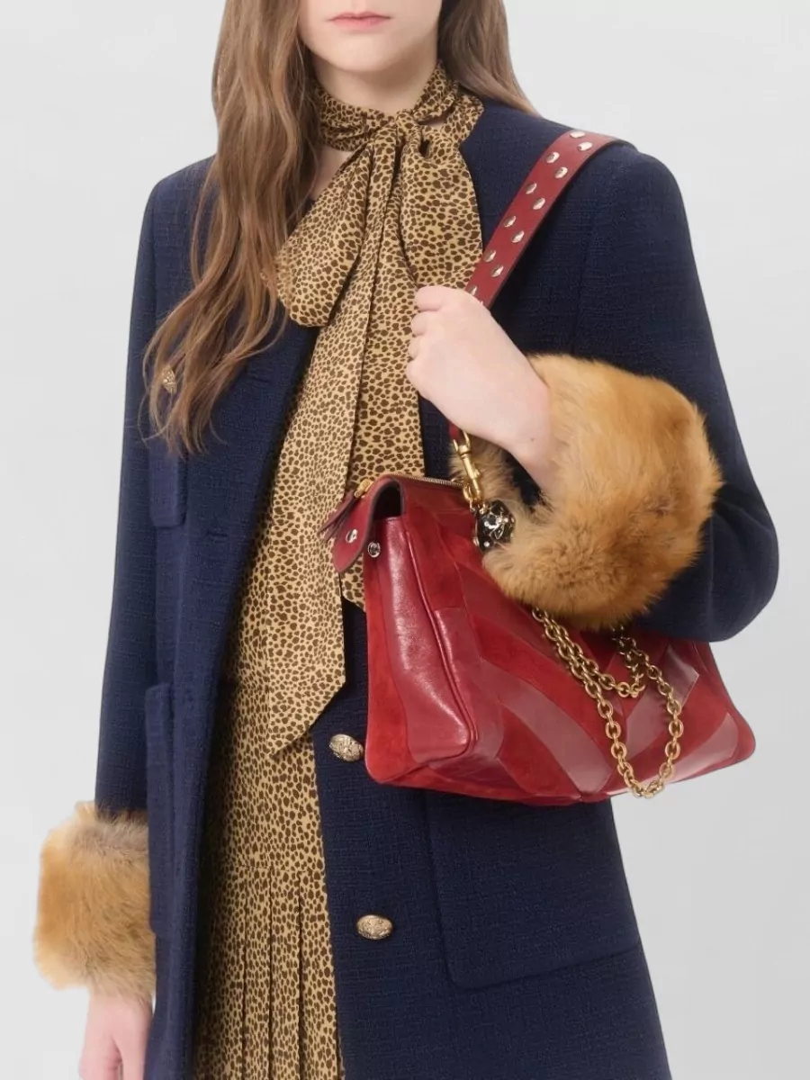 Valentino Virgin Wool Tweed Single-Breasted Coat