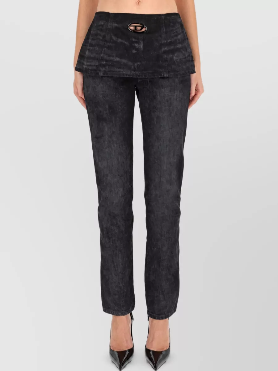 Diesel Denim Straight-Leg Jeans