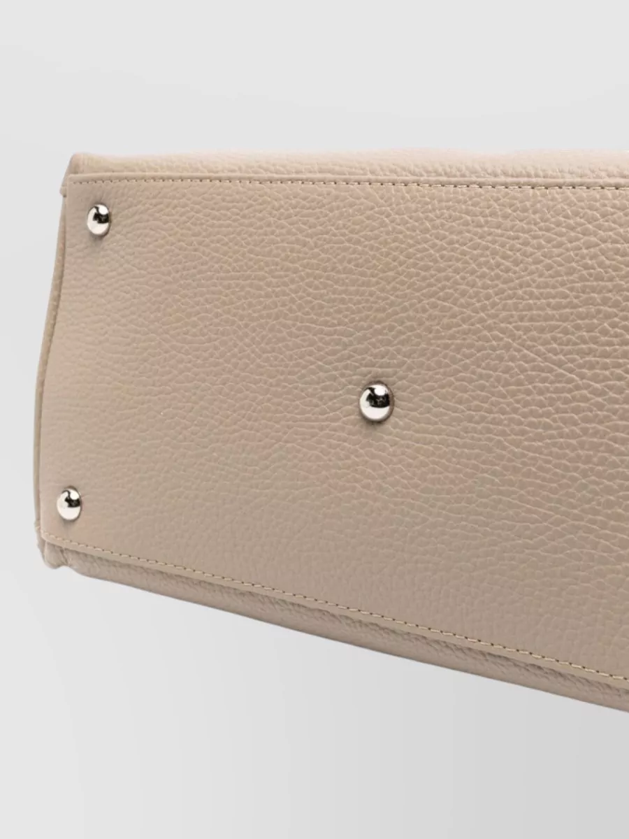 Zanellato Leather Textured Tote Bag