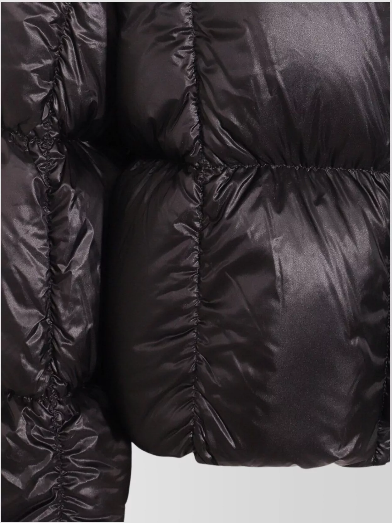 Jil Sander Padded Quilted Down Jackets With Faux Fur