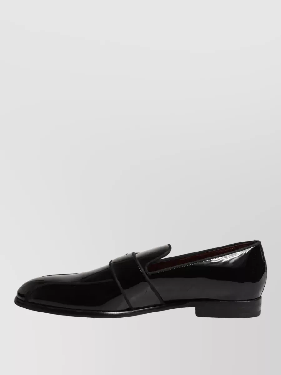 Dolce&Gabbana Patent Leather Monk Shoes