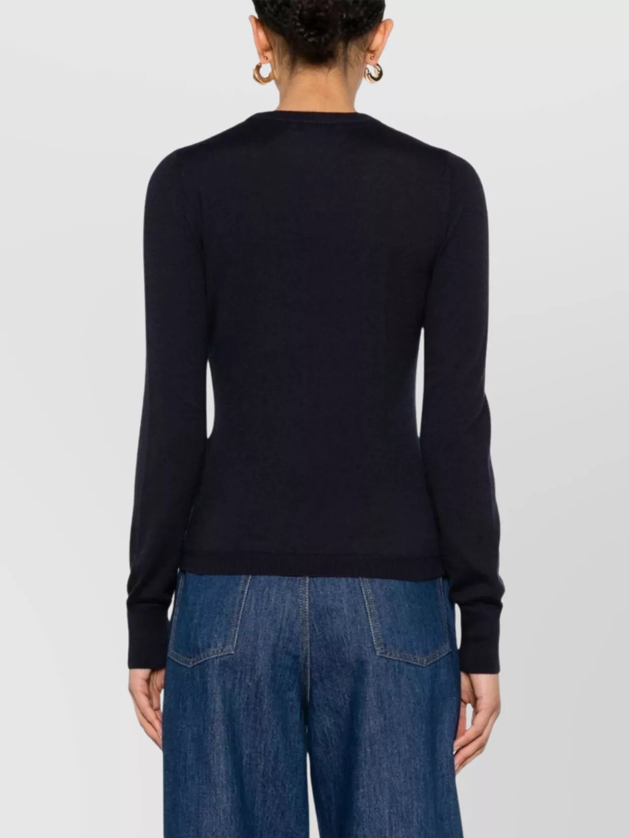 Bally Ribbed Crewneck Knitwear Long Sleeves
