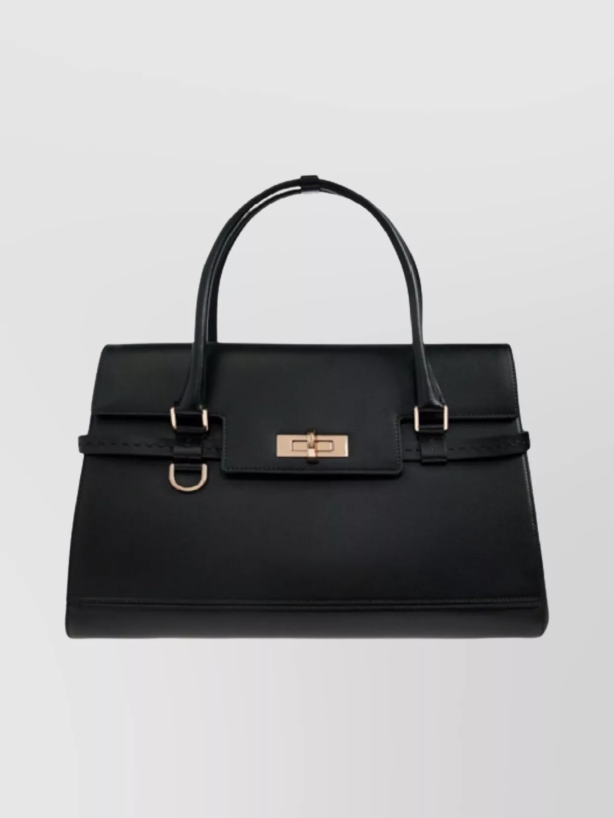 Max Mara Margaux Two Shoulder Bag With Top Handle In Black