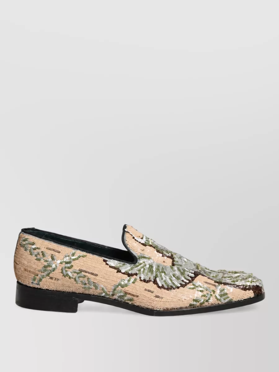 Dolce&Gabbana Leather Monk Shoes