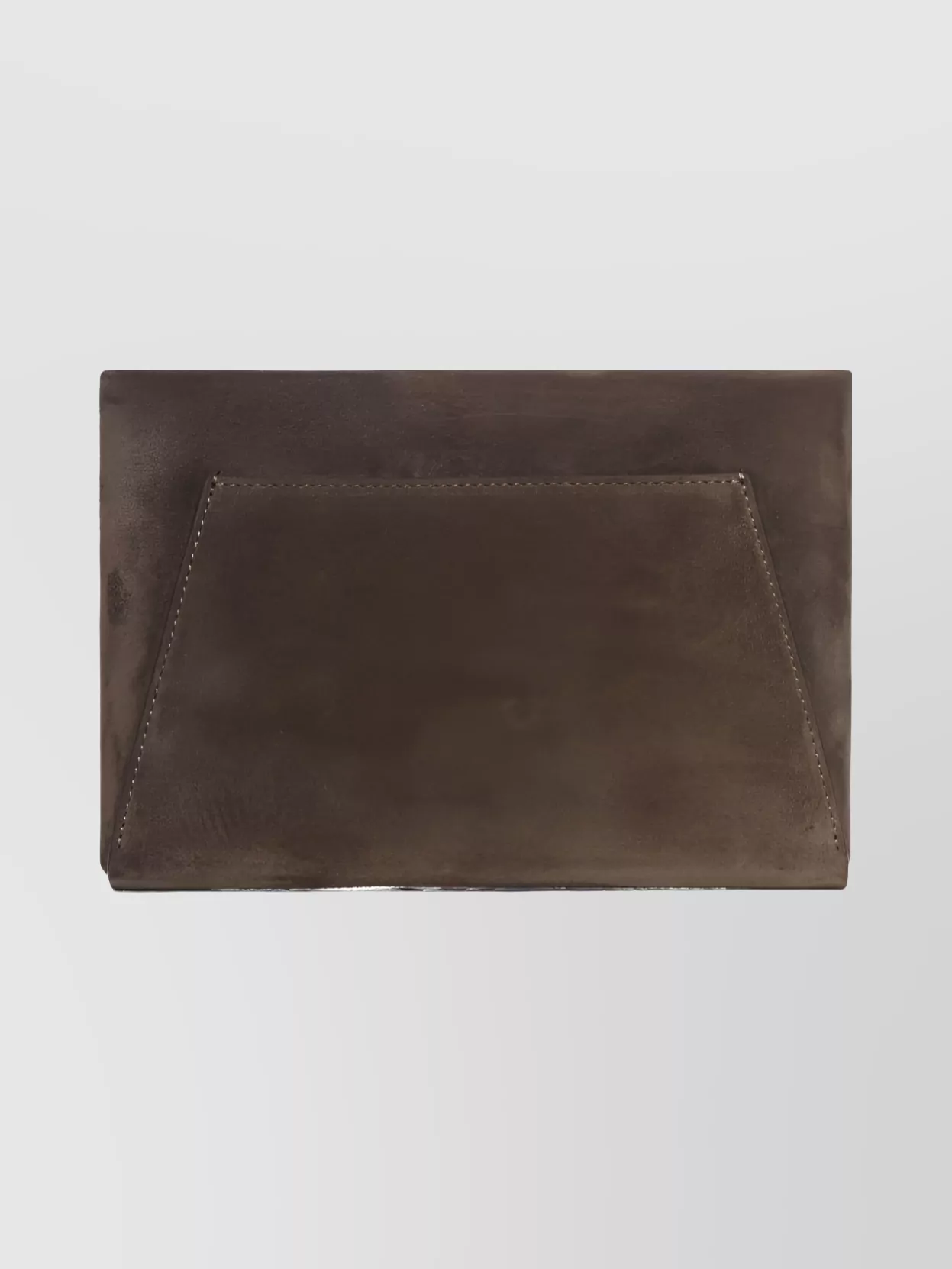 Brunello Cucinelli Women Bc Duo Suede Clutch Bag With Precious Chain In Brown