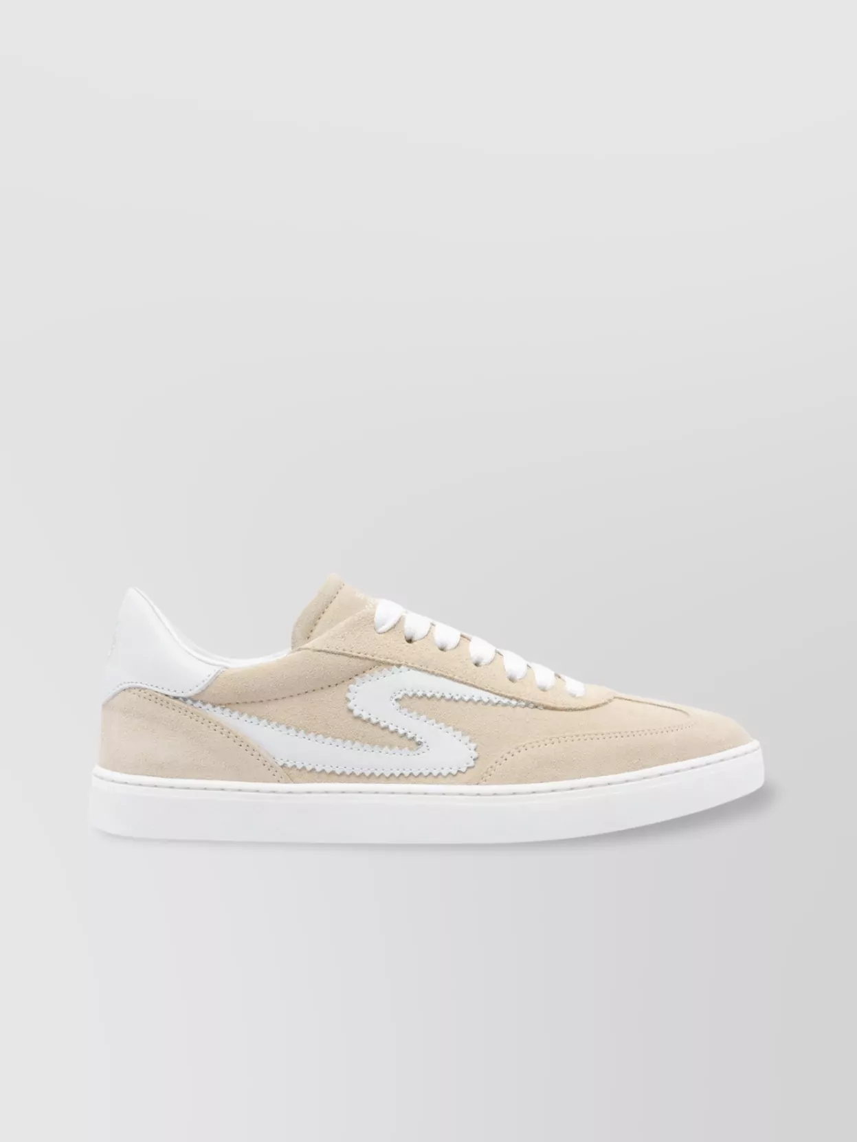 STUART WEITZMAN LOW TOP SUEDE RUNAROUND SNEAKERS