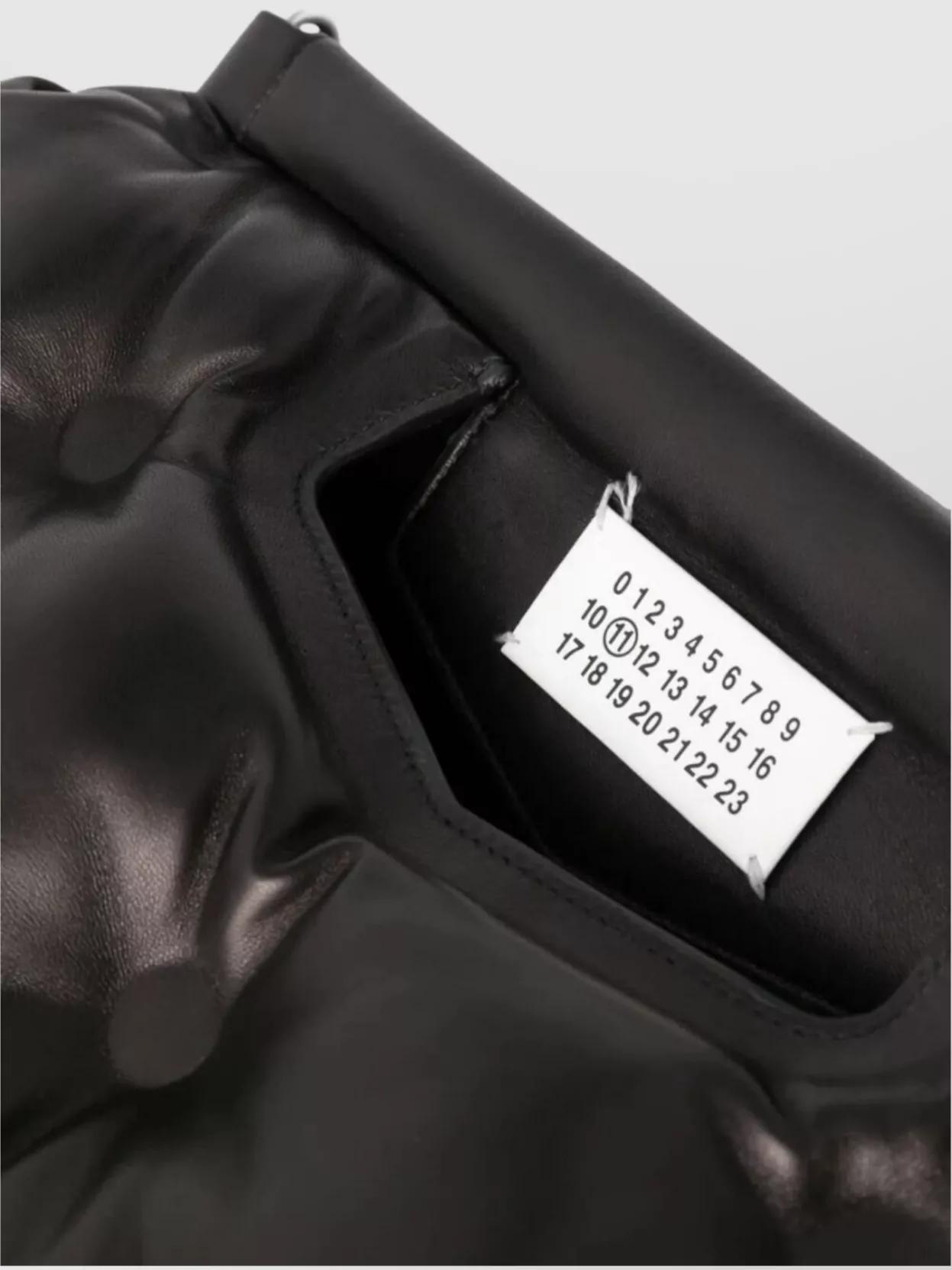 Maison Margiela Quilted Top Handle Shoulder Bag With Detachable Strap
