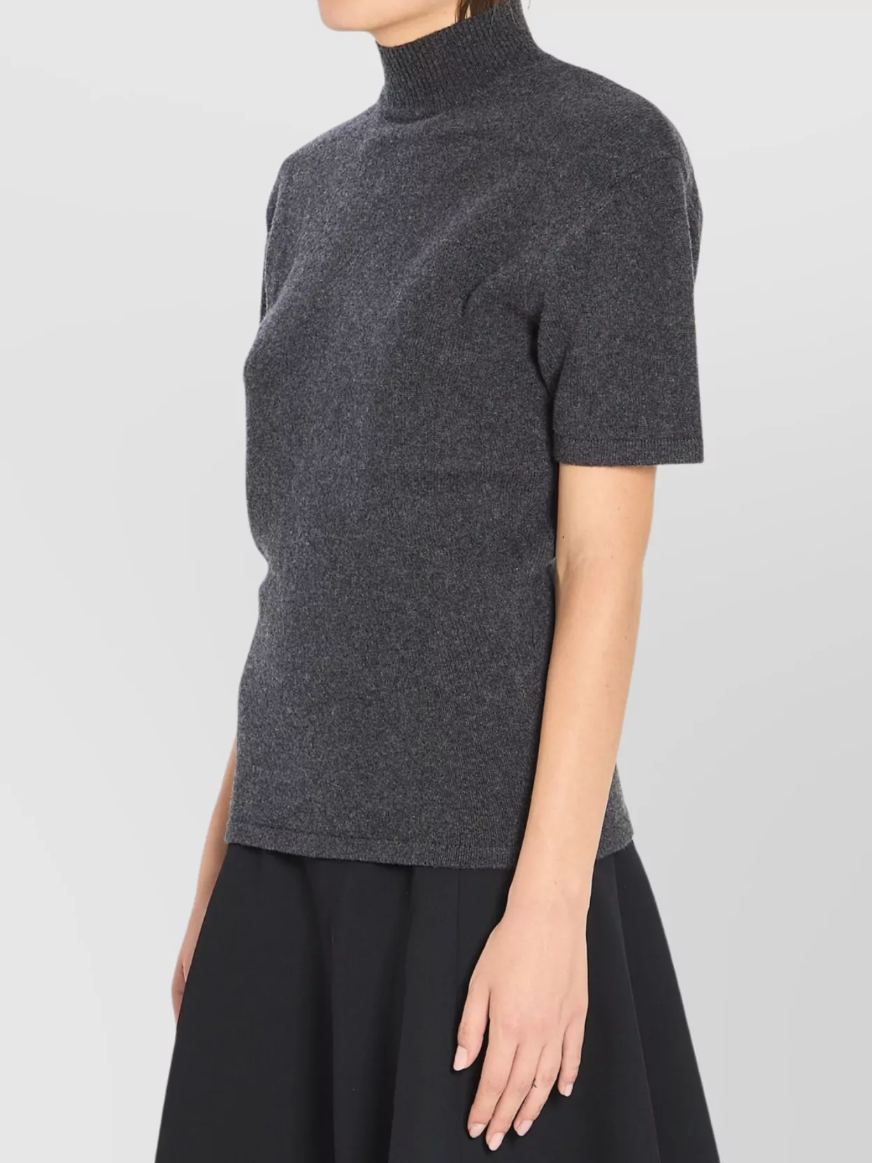 Jacquemus Knit Sweater In Wool And Cashmere Blend In Blue