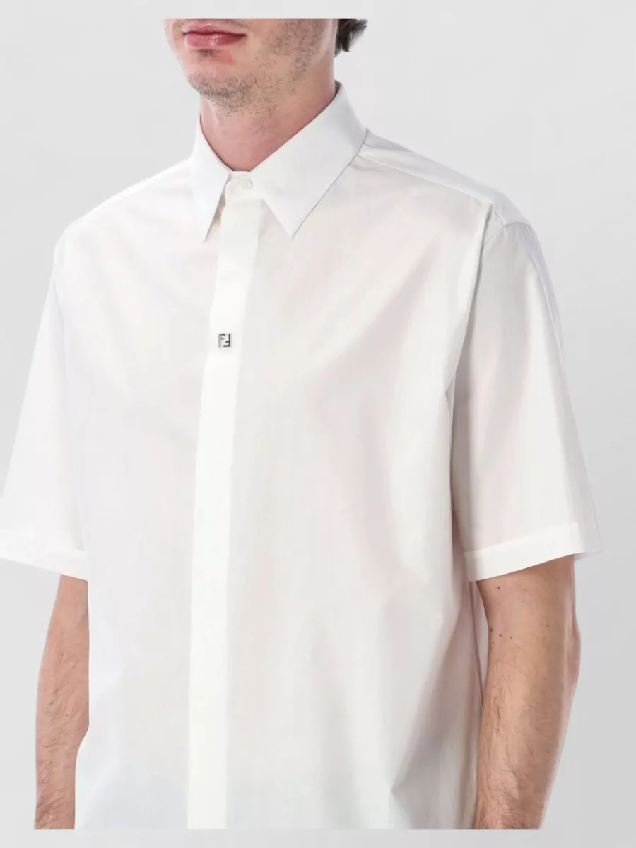 Fendi Boxy Cotton Shirt