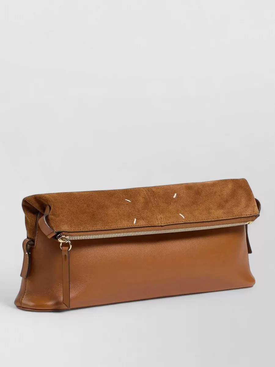 Maison Margiela 5Ac Soft Calf Leather Clutch Bag