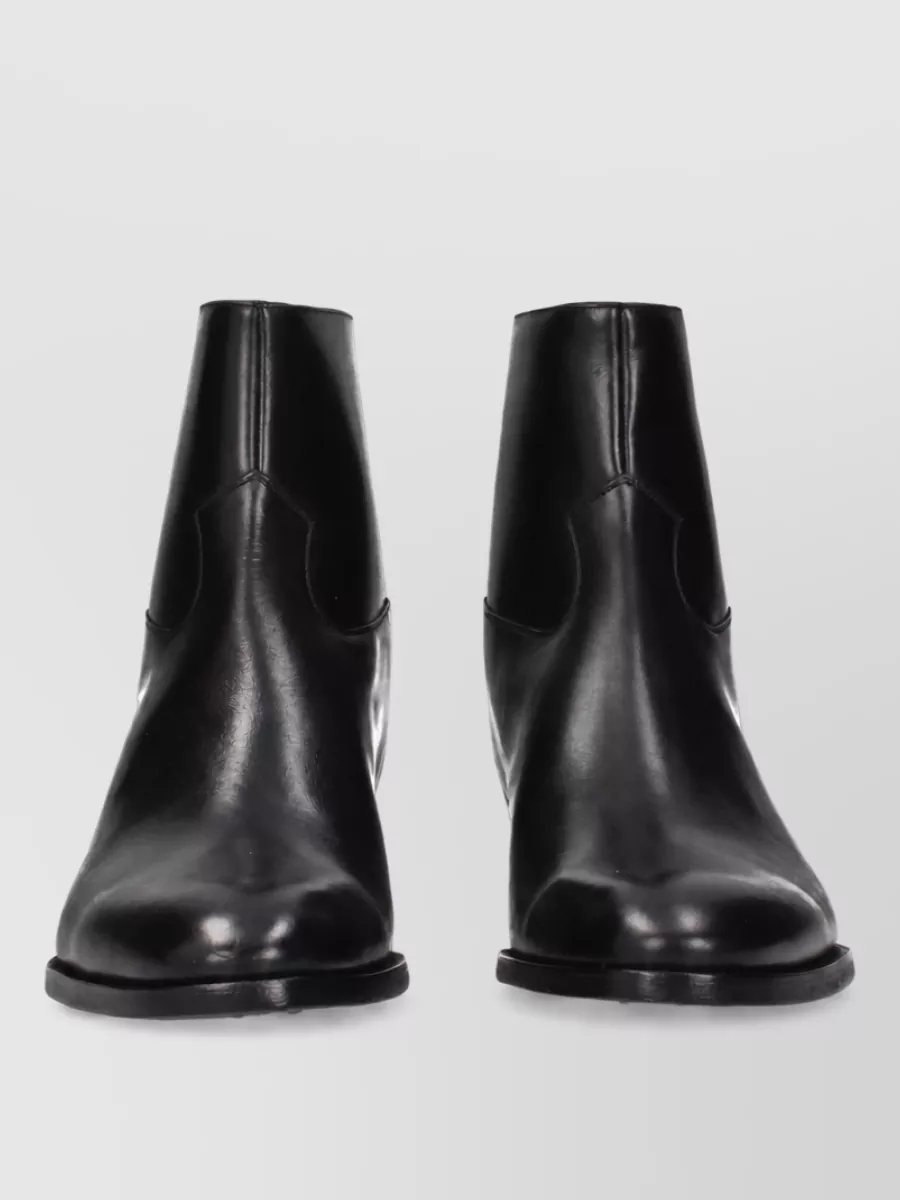 Celine leather ankle boots