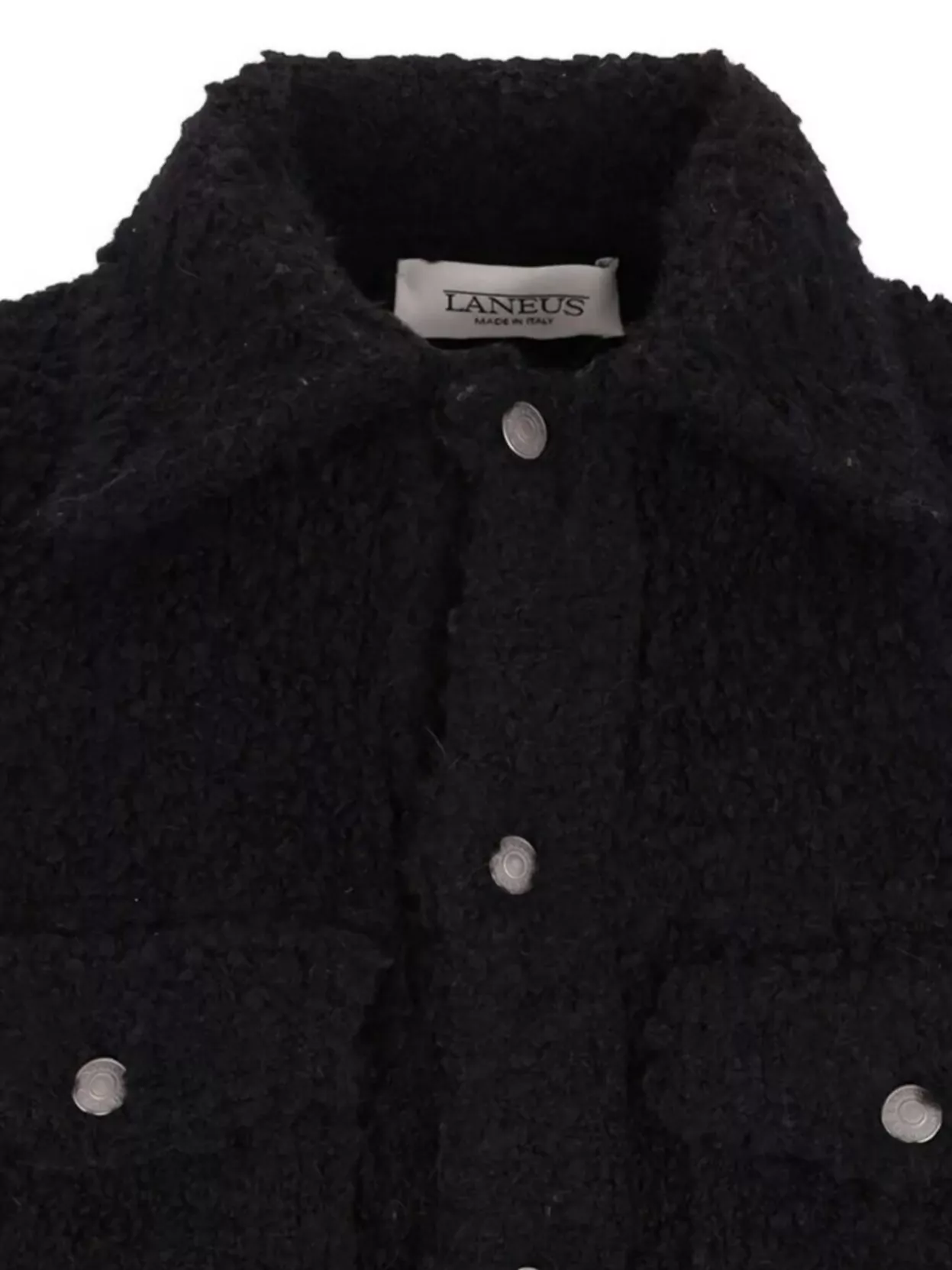 Laneus Textured Fabric Long Sleeve Jacket For Men