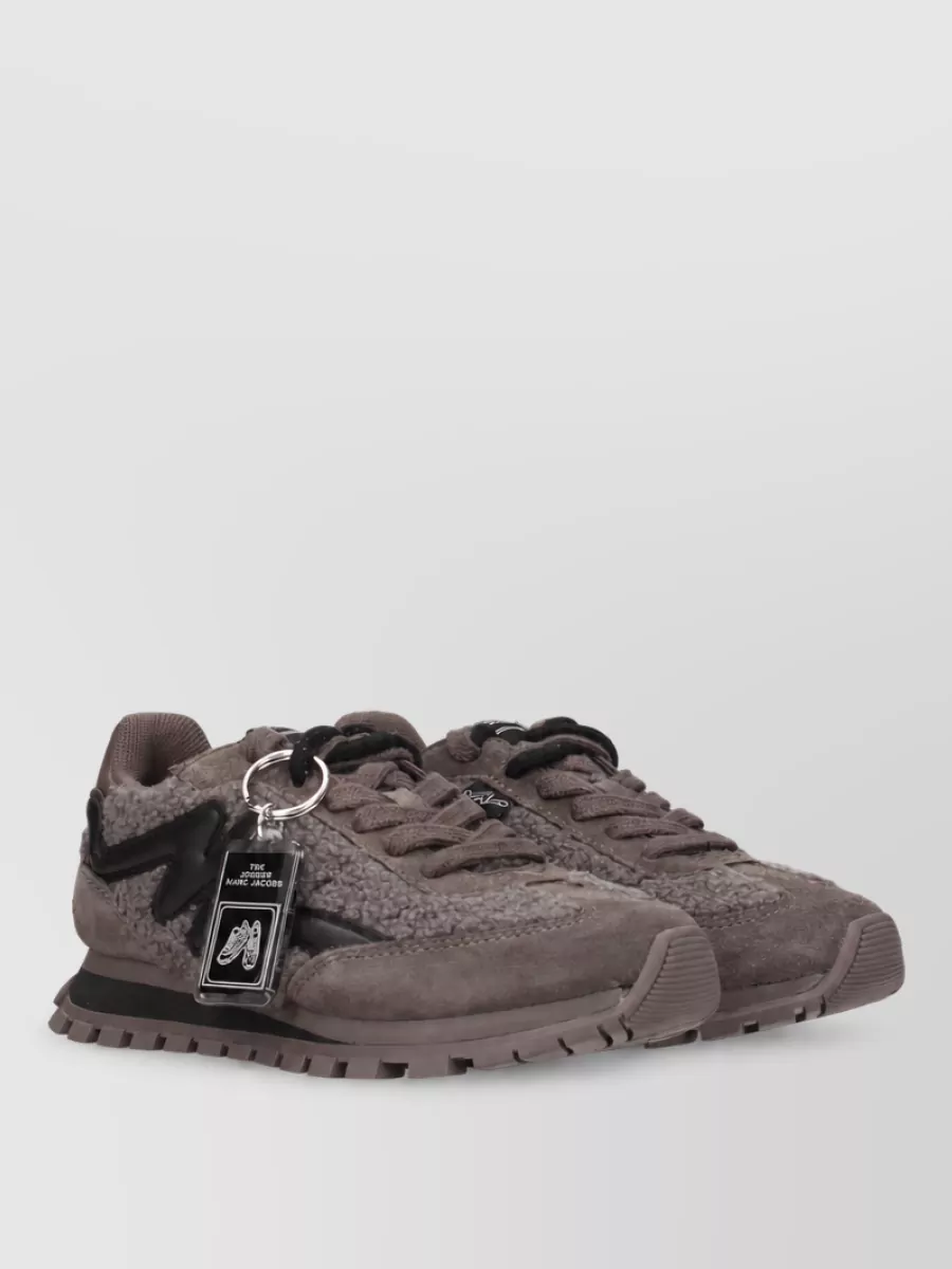Marc Jacobs Fur Low-Top Sneakers