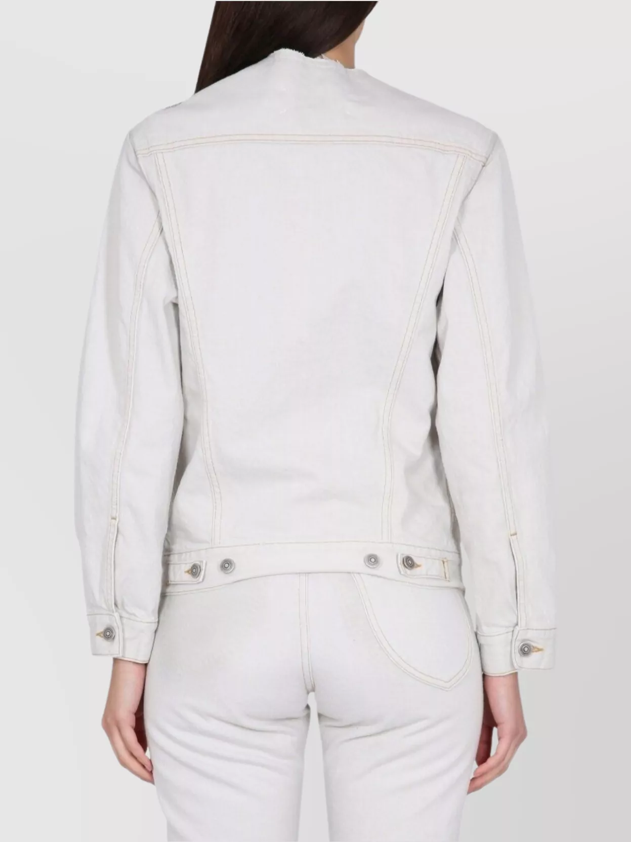 Maison Margiela Denim Jacket With Chest And Side Pockets
