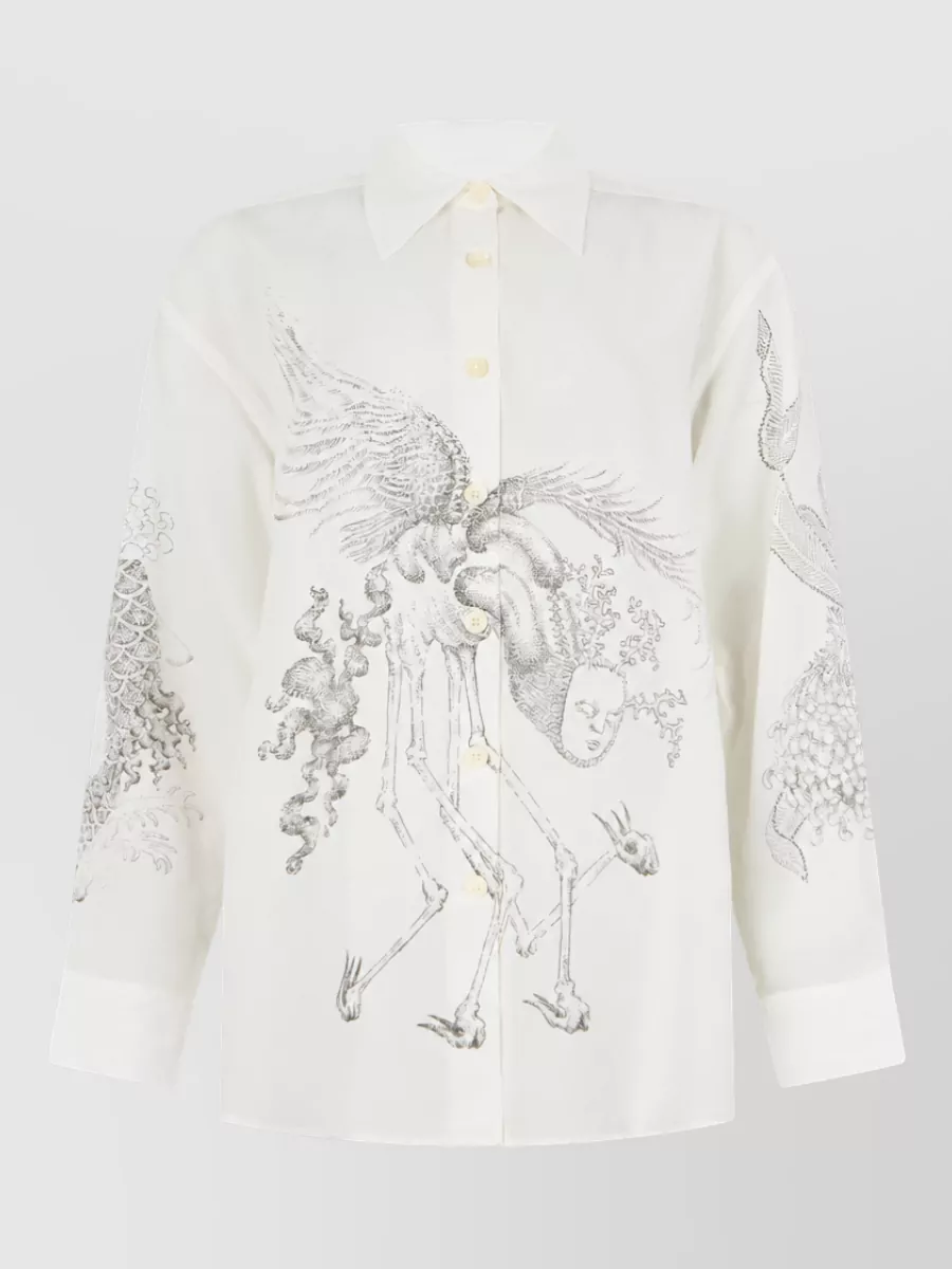 Our Legacy Printed long-sleeve shirt