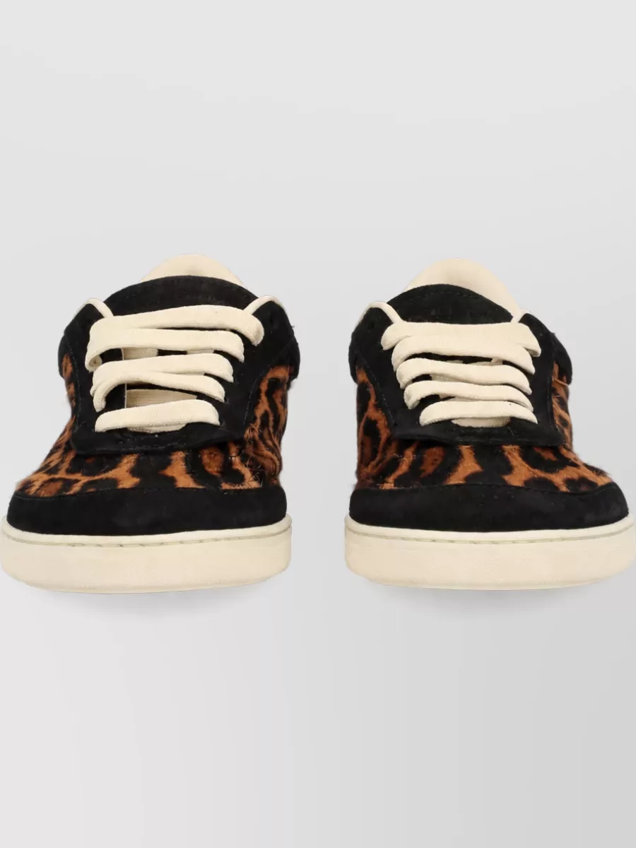 Dolce&Gabbana Leather Saint Tropez Low-Top Sneakers