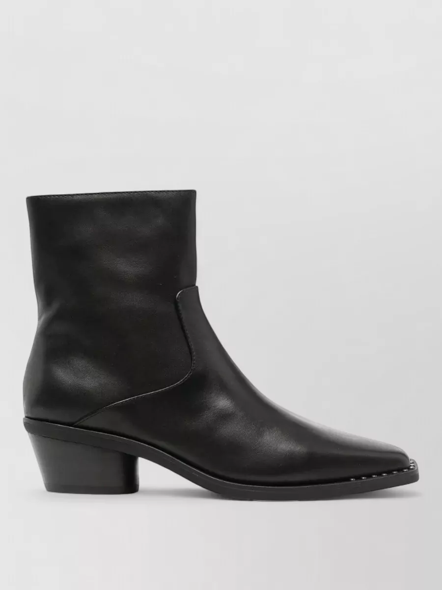 Ash Leather Ankle Boots