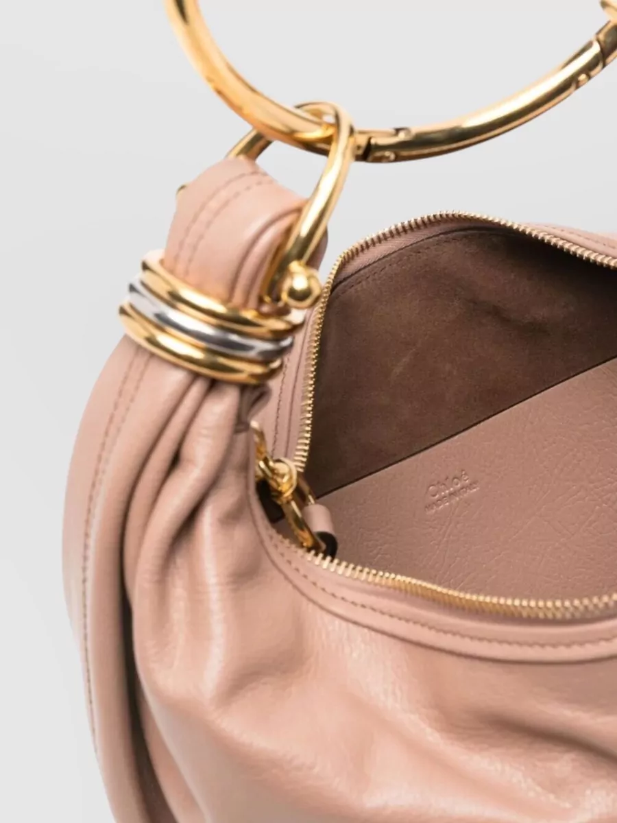 Chloé Bracelet Bag Leather Clutch Bag